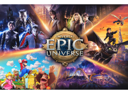 UNIVERSAL - 1-Day Universal Epic Universe Ticket (Com data agendada)